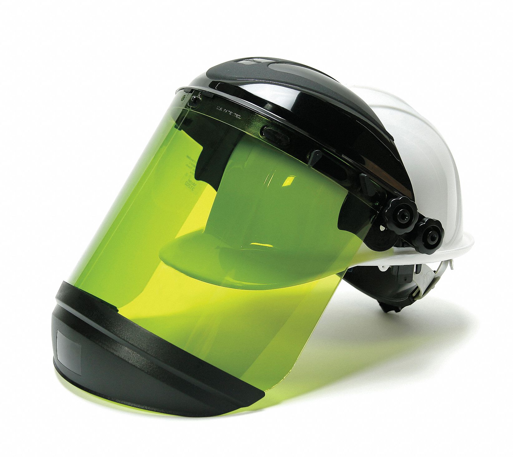 Faceshield with Hard Hat, ArcFlash