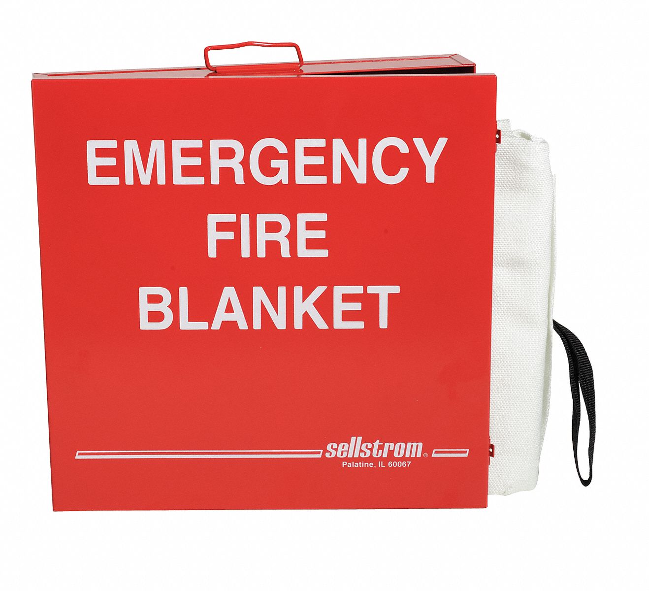 Fire Blanket and Cabinet, Fiberglass