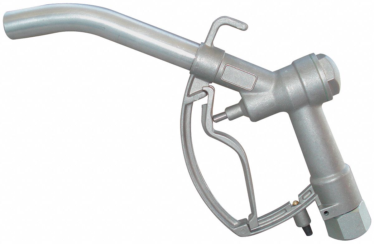 Fuel Nozzle Curved Spout, 1 x 3/4In