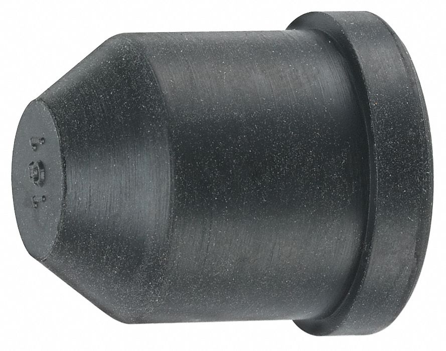 Rubber Seal Plug, .400 Dia, PK 500