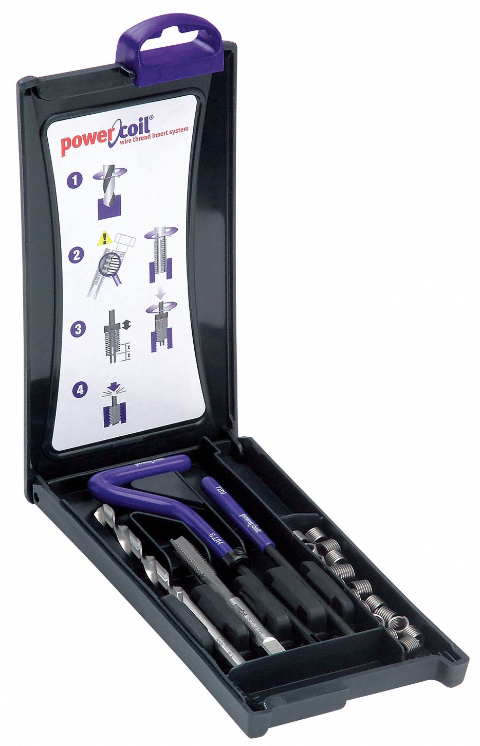 Helical Thread Repair Kit, 3/8-16, 15 Pcs