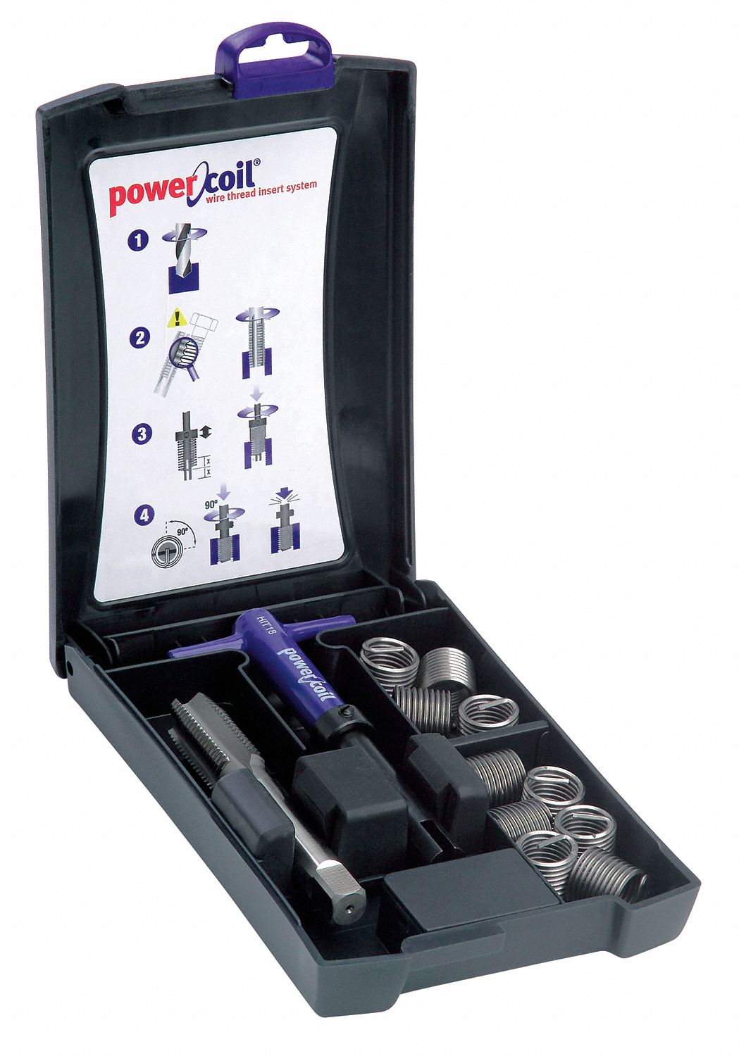 Helical Thread Repair Kit, 7/8-14, 5 Pcs