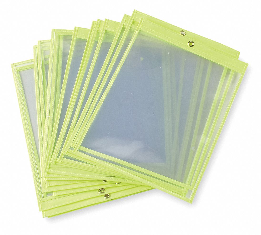 Shop Env, 12 x 9 In, Plstc, PK25