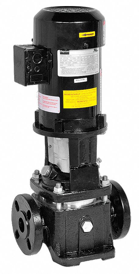 Booster Pump, 3/4 HP, 3 Ph, 2 Stages