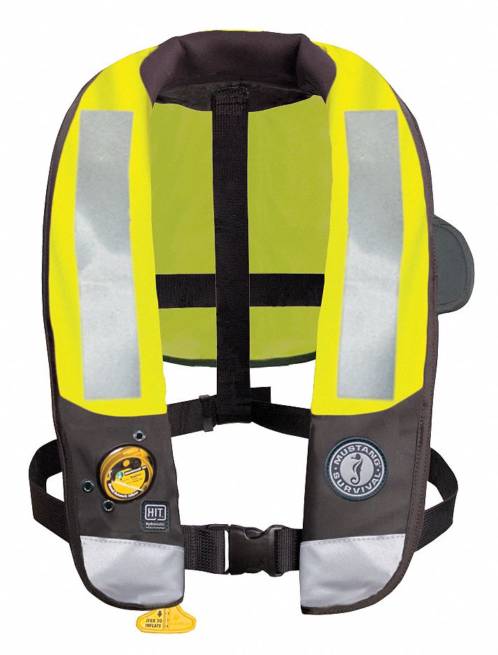 Life Jacket, Hydrstc Infltr Tchlgy, Hi-Vis