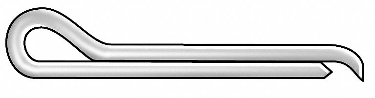 Cotter Pin, Hmrlock, 1/8x2 1/2L, Pk50