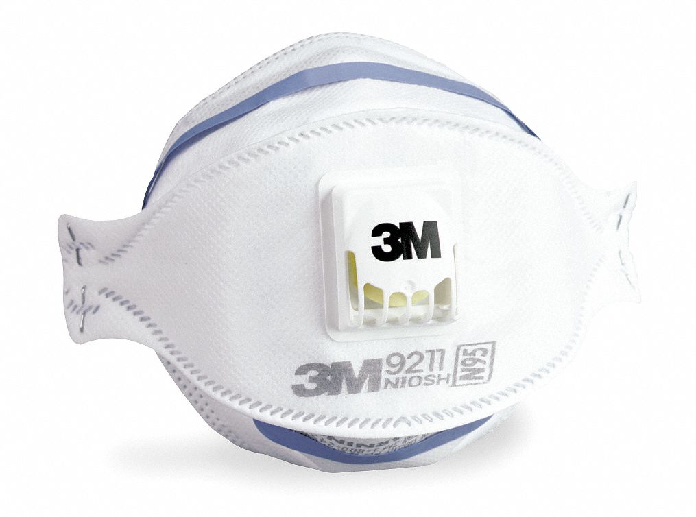 Flat Fold Healthcare Respirator, N95, PK10