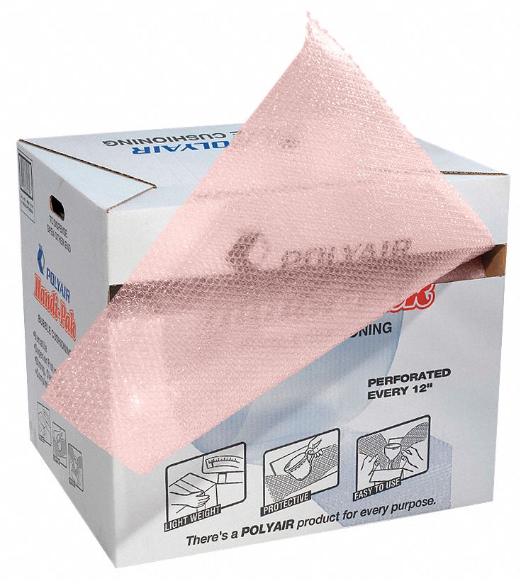 Anti-Static Bubble Roll, 19-1/2Inx100 ft.