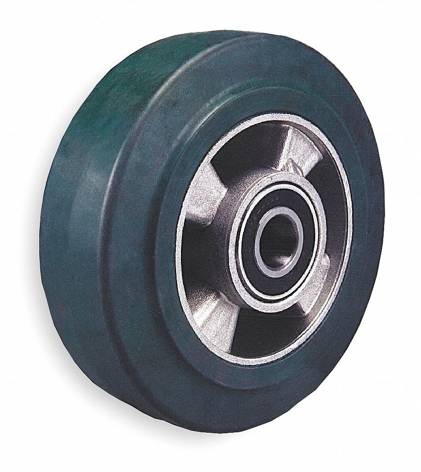 Caster Wheel, 5 D x 2 In. W, 440 lb.
