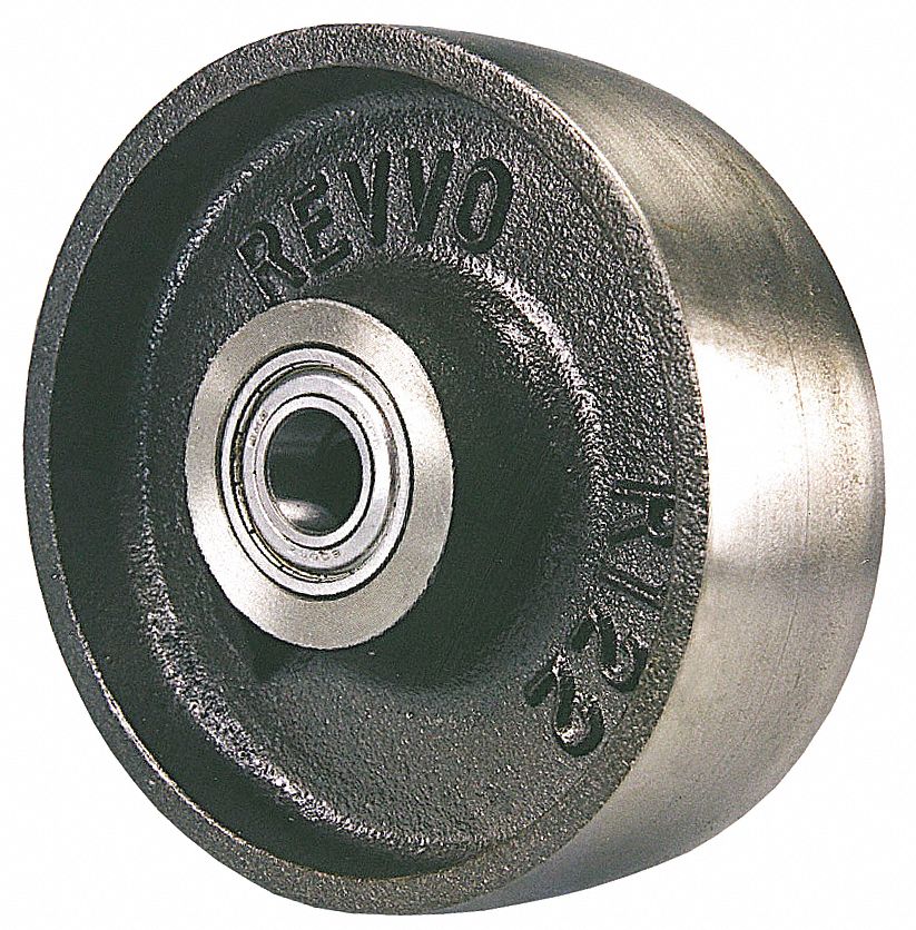 Caster Wheel, 10 D x 2-1/8 In. W, 2725 lb.