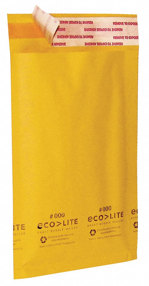 Mailer Envelope, 10 In. L, PK 250