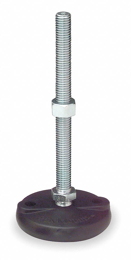 Polymount, 5/8-11 X 4 In, Steel
