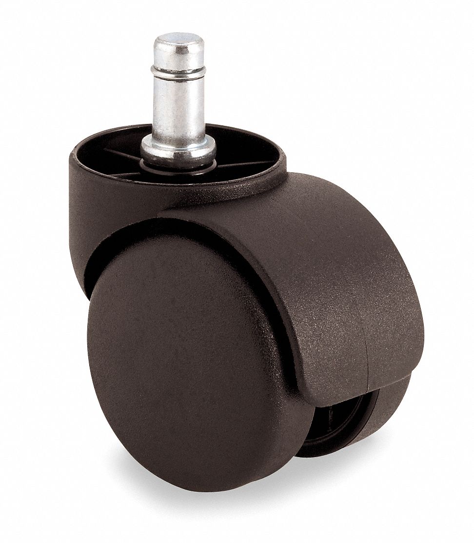 Twin Whl Swivel Caster Kit, 2-3/16