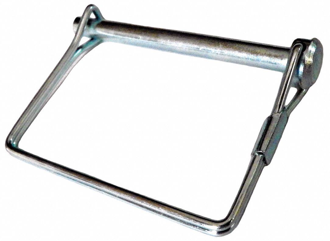 Safety Pin, Snap, Zinc, 5/16x2 1/2 L