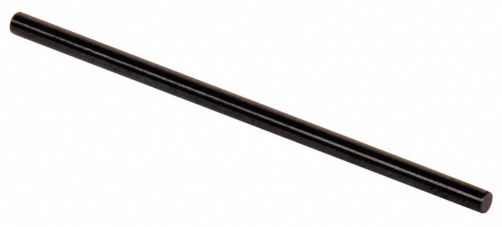 Pin Gage, Minus, 0.0620 In, Black
