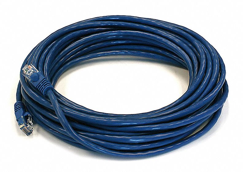 Patch Cord, Cat5e, 30Ft, Blue