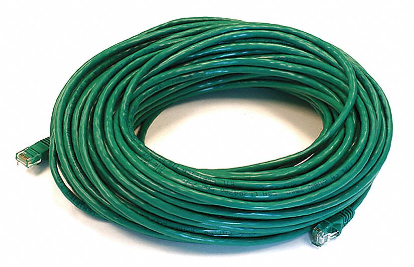 Patch Cord, Cat5e, 100Ft, Green