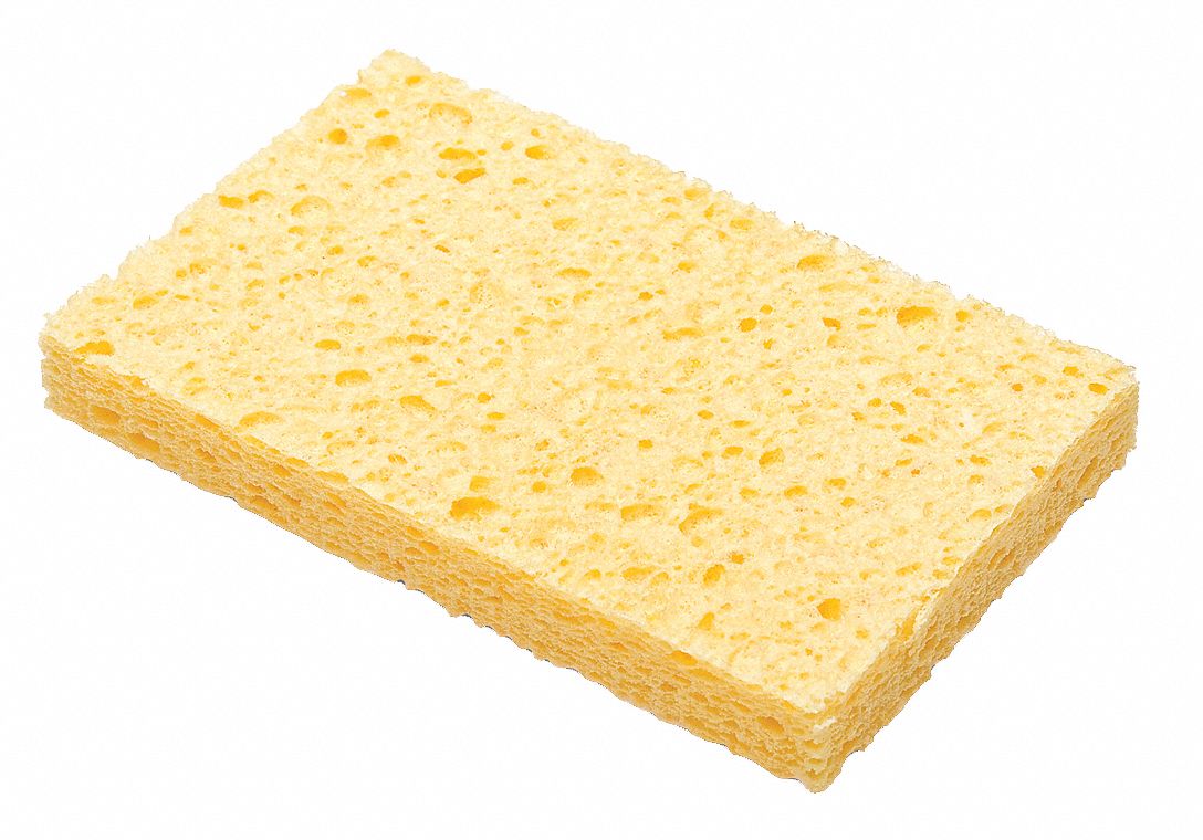 Solder Sponge, 1.5 In L, 4.625 In W, 3 In H