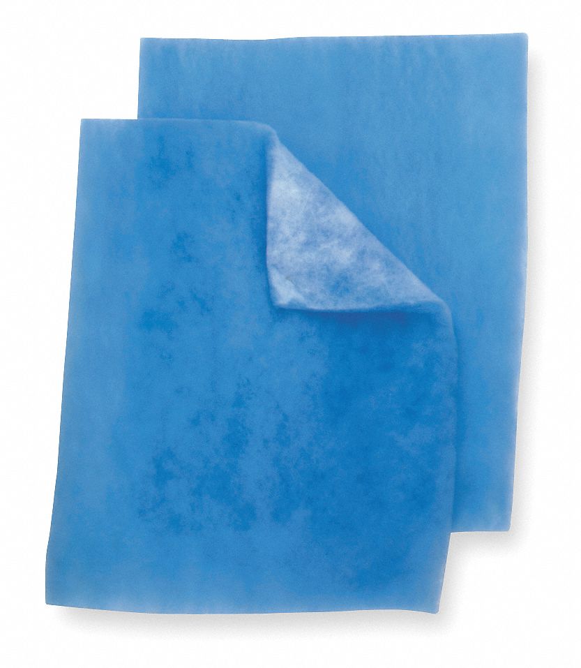 Filter Media Pad, Polyester, 12 In. H