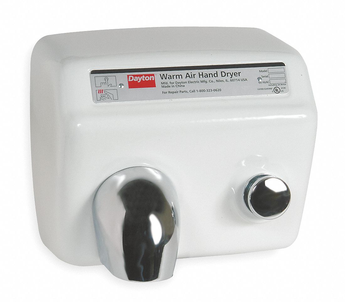 Hand Dryer, 115 V, 20 A