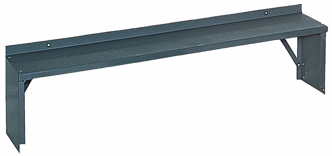 Shelf Riser, 60 W x 10 D x 12 in. H, Gray