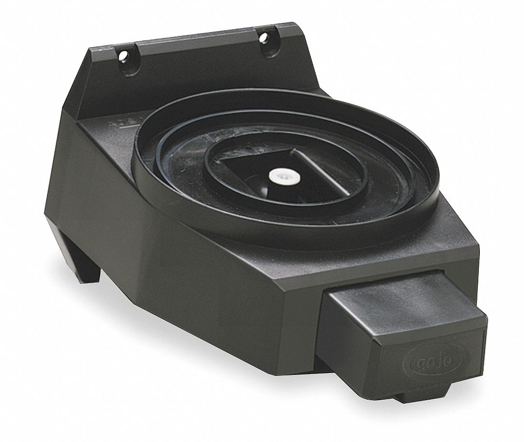Dispenser, 4-1/2 In, Black