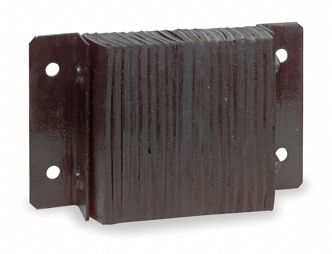 Dock Bumper, 6x32 3/4In, Rectangular