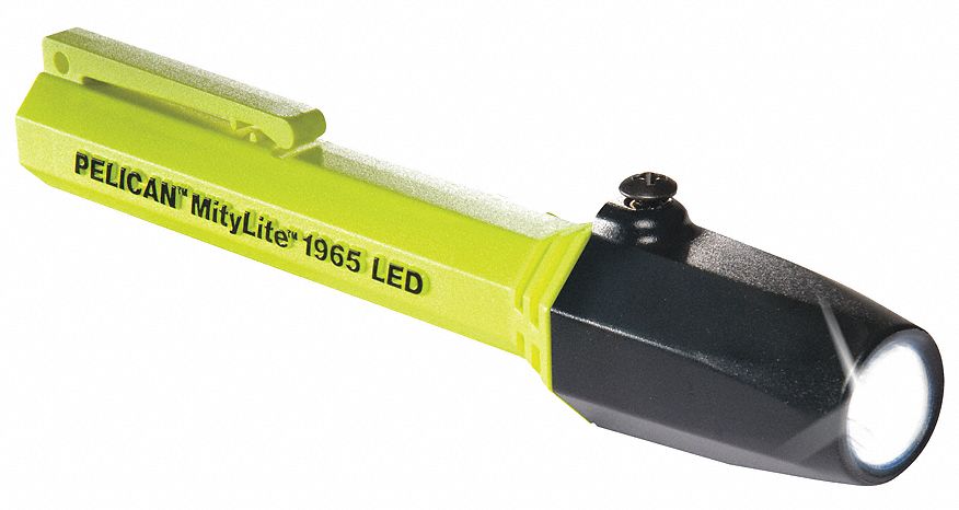Safety-Approved Flashlights, AAA, LED, Ylw