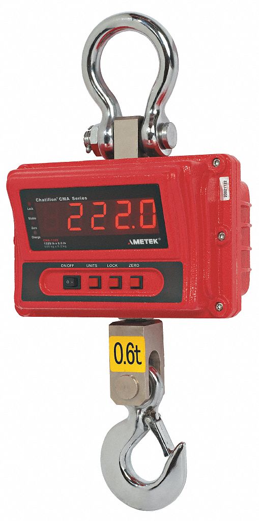 Digital Crane Scale, Aluminum