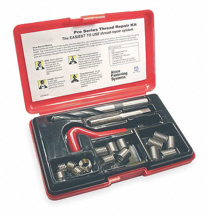 Helical Thread Repair Kit, 3/4-10, 4 Pcs
