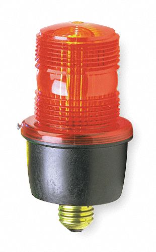 Low Profile Warning Light, Strobe, Red