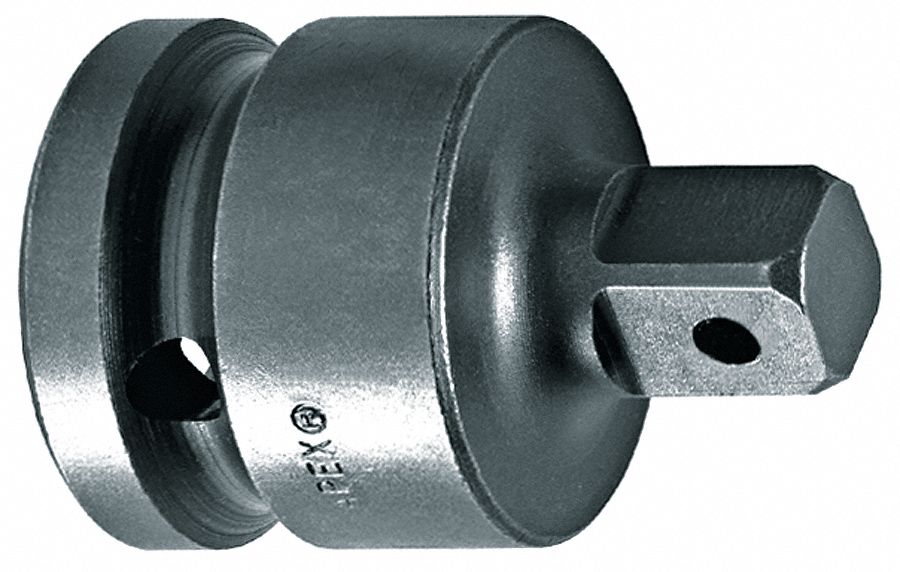Pin Lock Adapter, 1/2 x 3/8 In