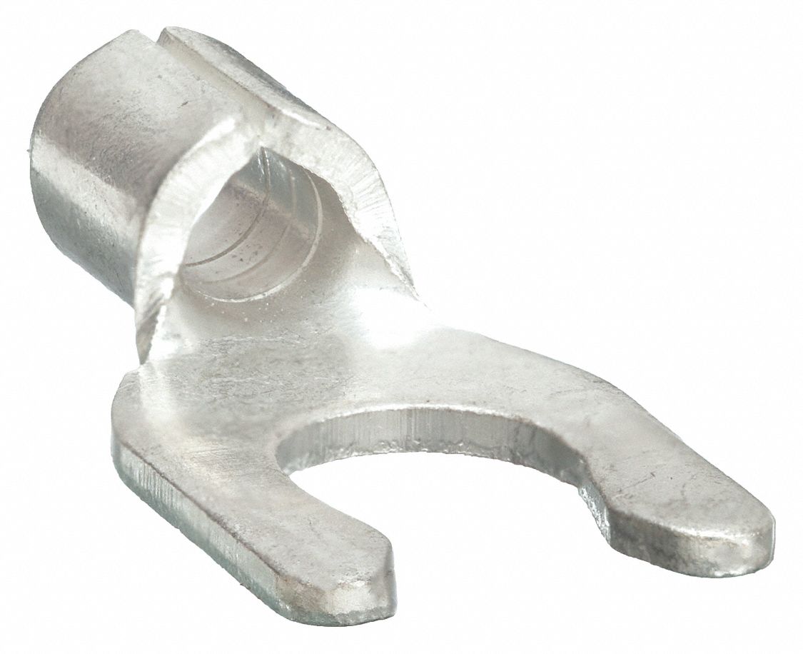 Fork Terminal, Bare, 16 to 14 AWG, PK100