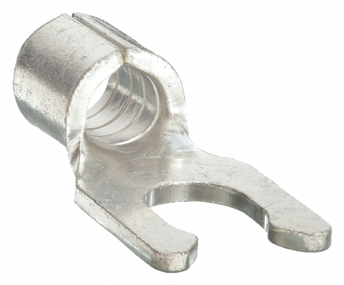 Fork Terminal, Bare, 12 to 10 AWG, PK50