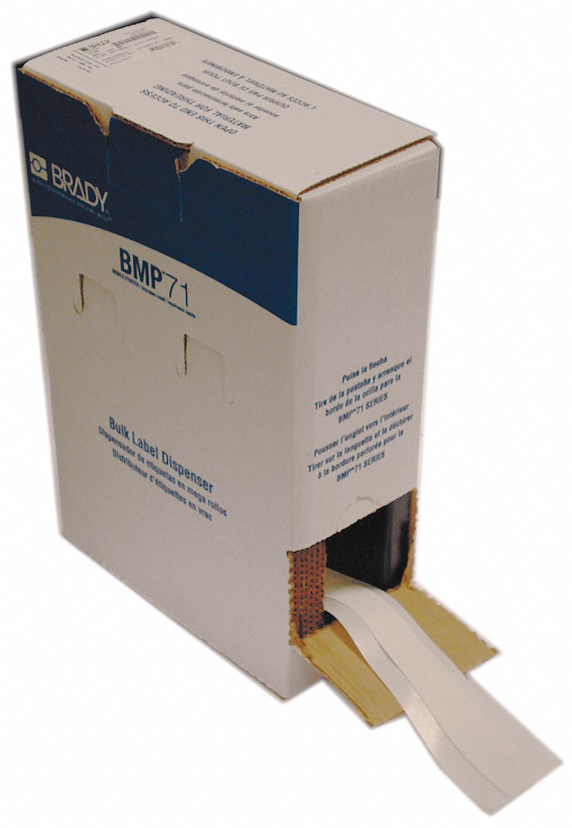 Cartridge Label, 6/7 In. W, 3600 In. L