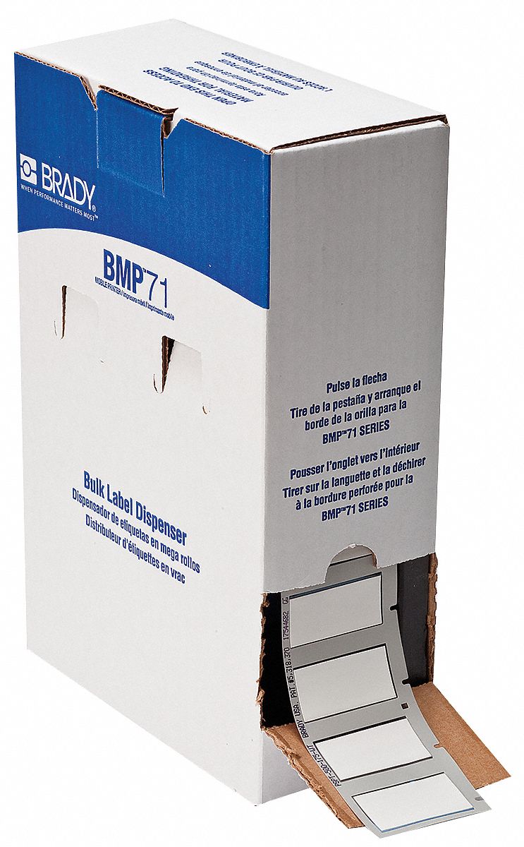 Cartridge Label, 1-13/17 In. L