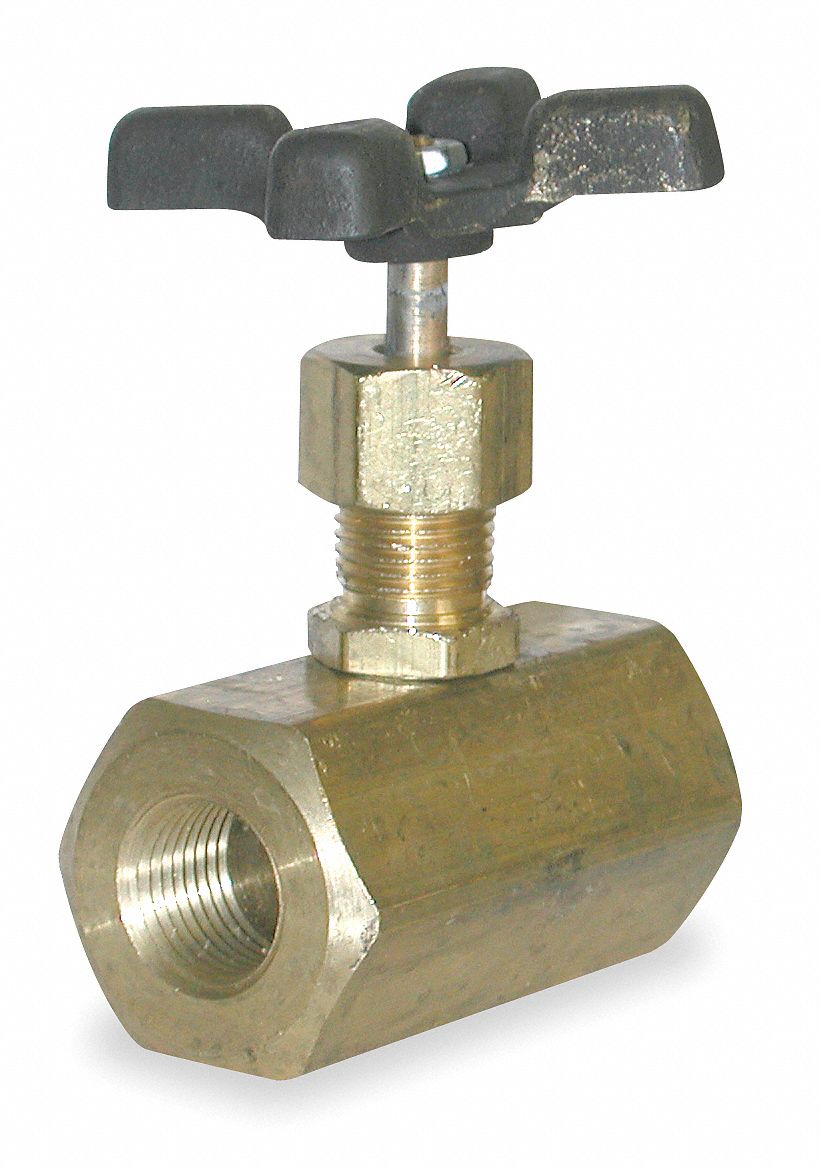 Valve, Needle, 1/4 In, SS, 5000PSI