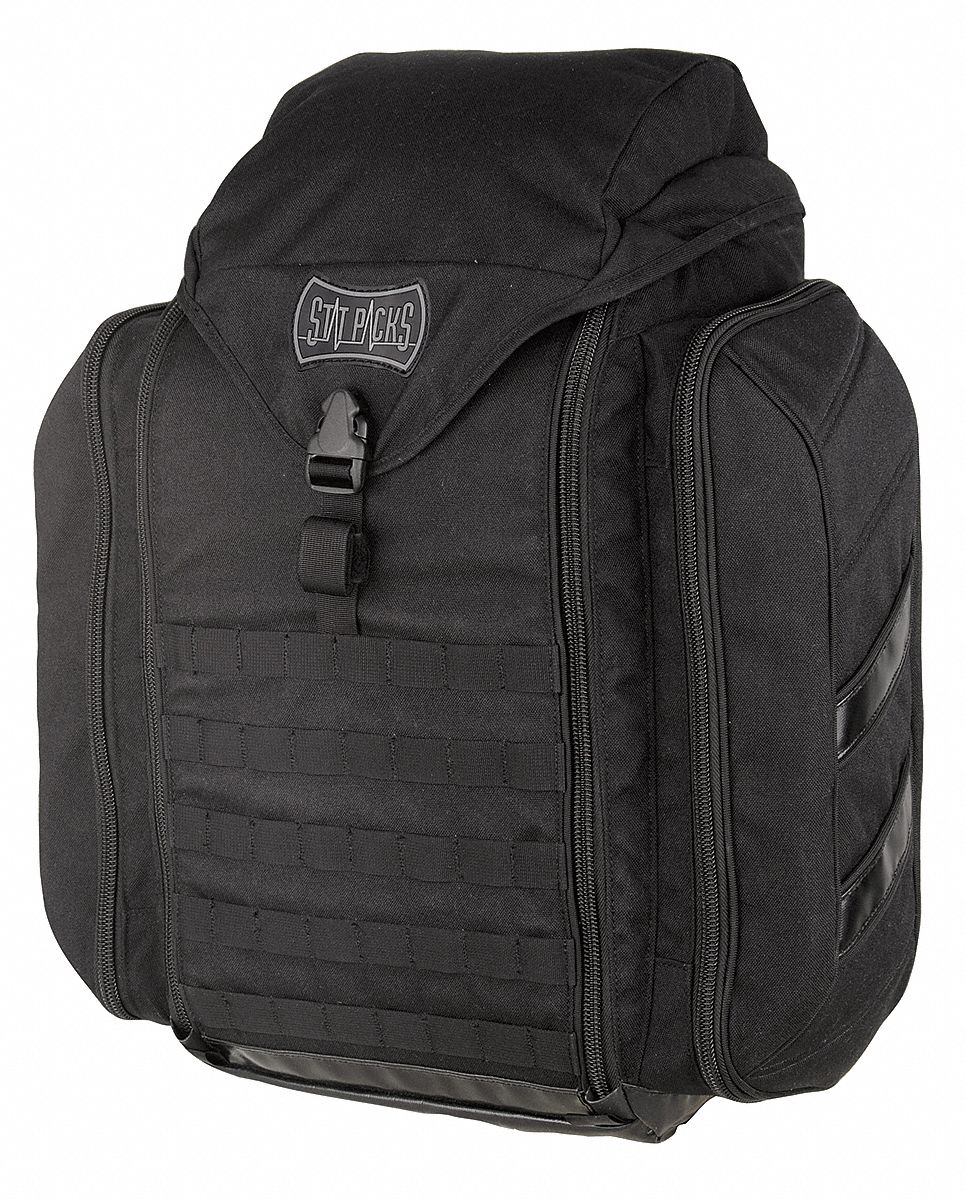 Trauma Bag, Stealth, Nylon, 8inx18inx23in