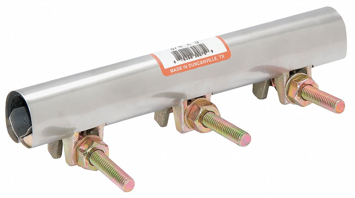 Repair Clamp, Four Bolt, 1 In, 304SS
