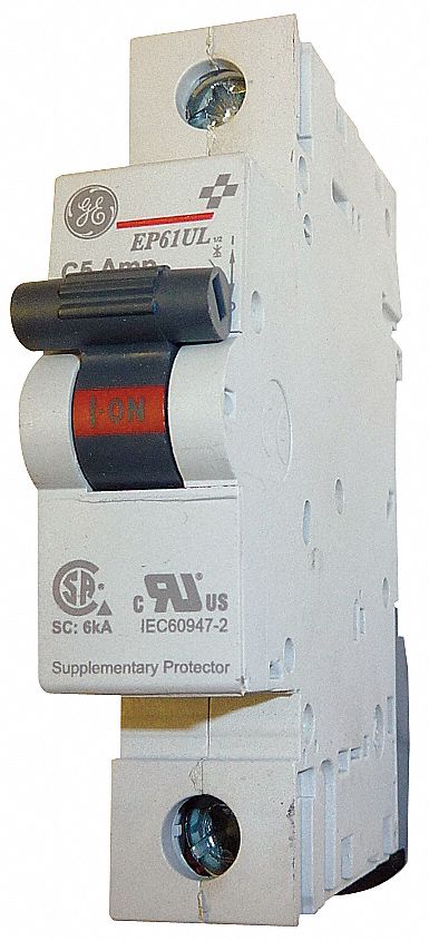 Mini Circuit Breaker, 1 P, 5A, 480Y/277VAC