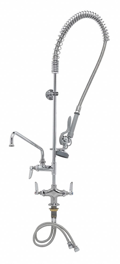 Pre-Rinse Assy, 2 H, Chrome Plated Brass