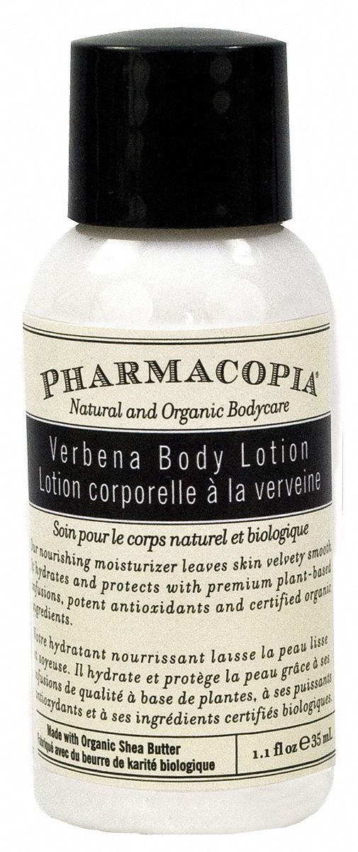 Organic Body Lotion, Verbena, Btle, PK 200