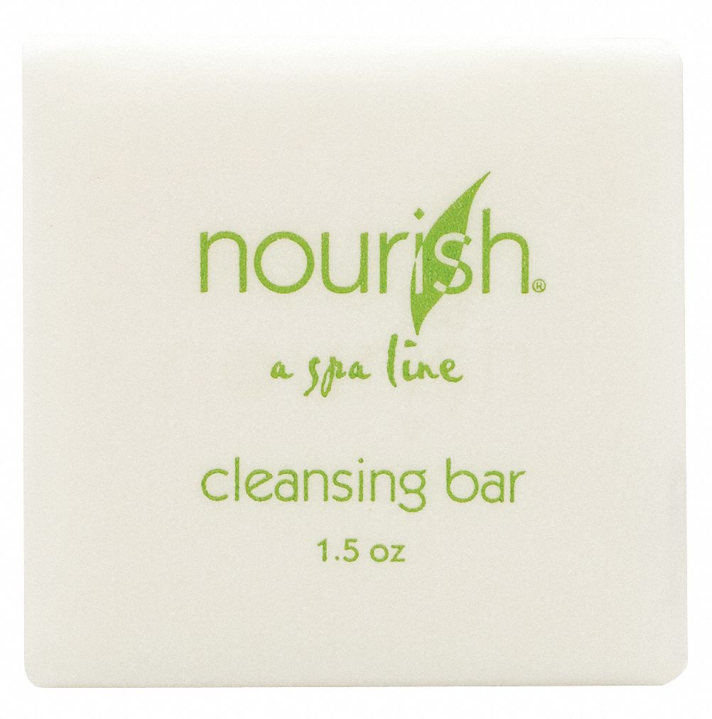 Cleansing Bar Soap, 1.5 Oz., White, Pk 200