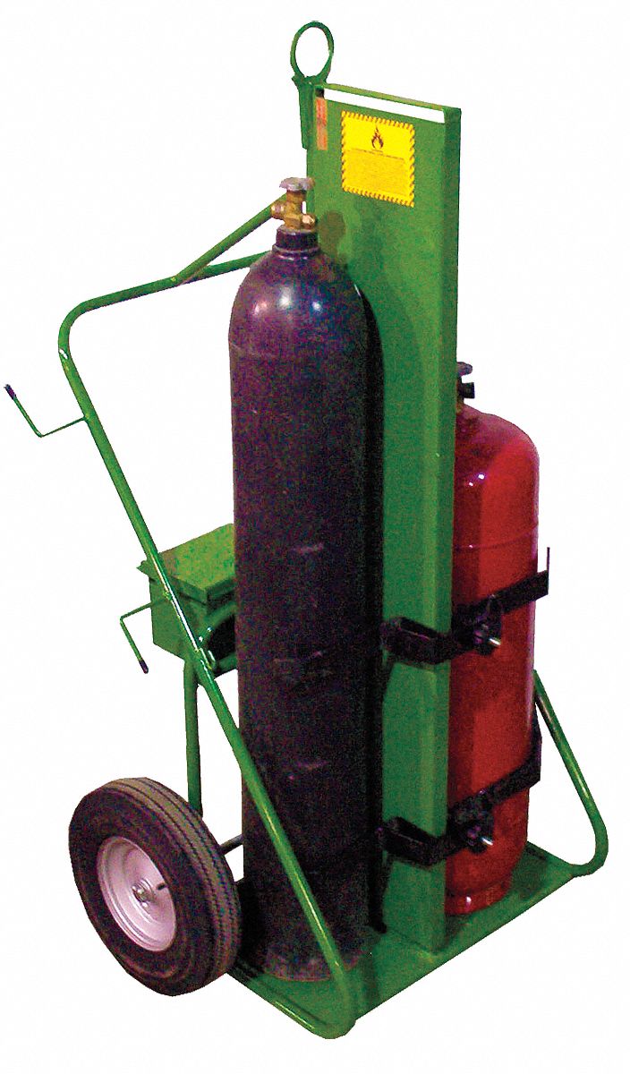 Welding Cylinder Truck, 2 Cyl, 780 lb.