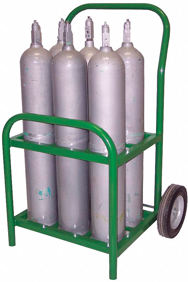 Cylinder Trolley, 21 In. W, 250 lb.