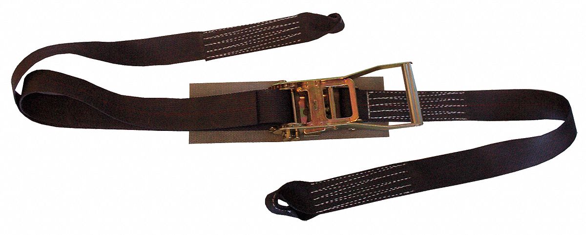 Cargo Strap, Ratchet, 9 ft.x2 In., 1666 lb.