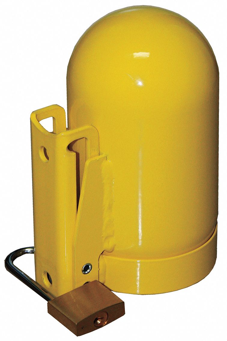 Locking Cylinder Cap, 7-1/2 x 3-1/8, Fine