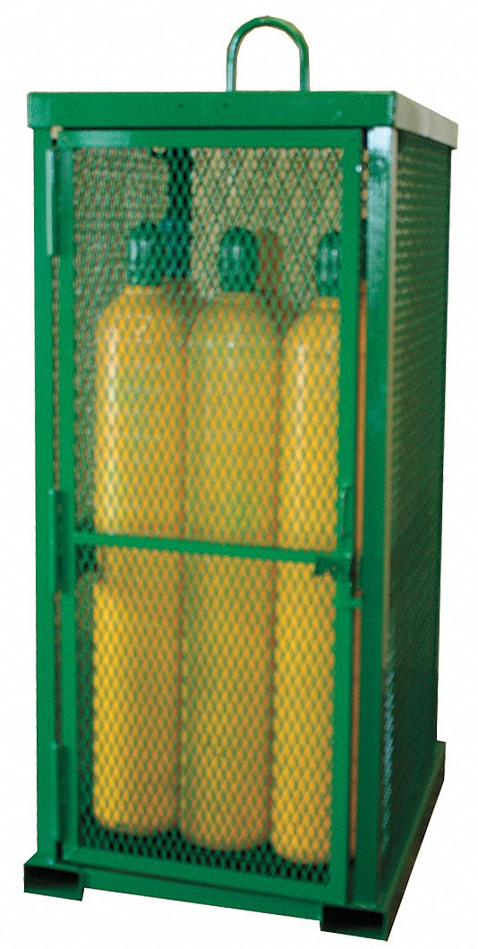 Cylinder Storage Cabinet, 12 Vertical