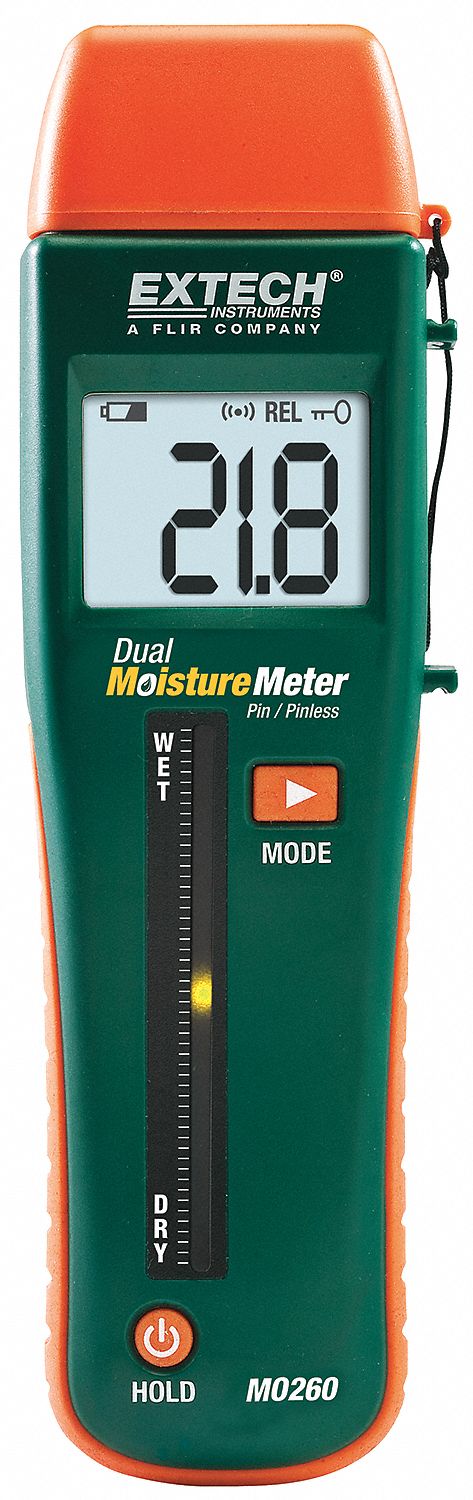 Pin/Pinless Moisture Meter