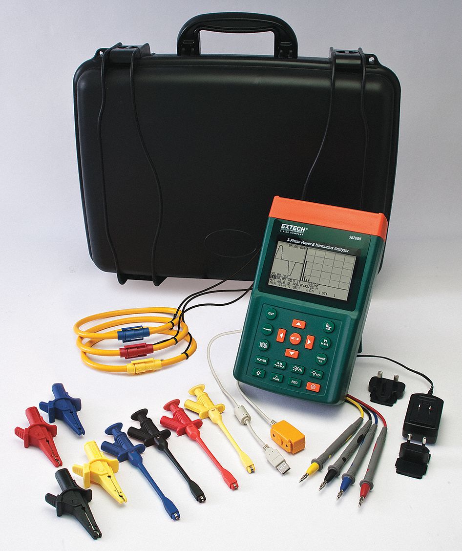 Power & Harmonics Analyzer, 9.99MW, 1200A